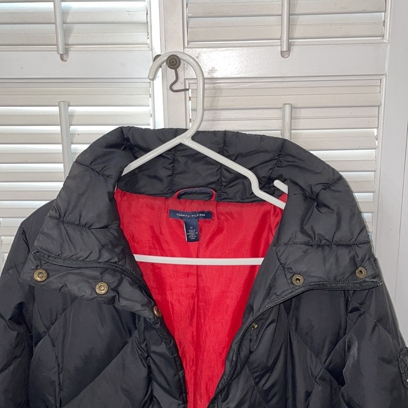 Tommy Hilfiger blue down puffer navy nyc - Picture 2 of 4